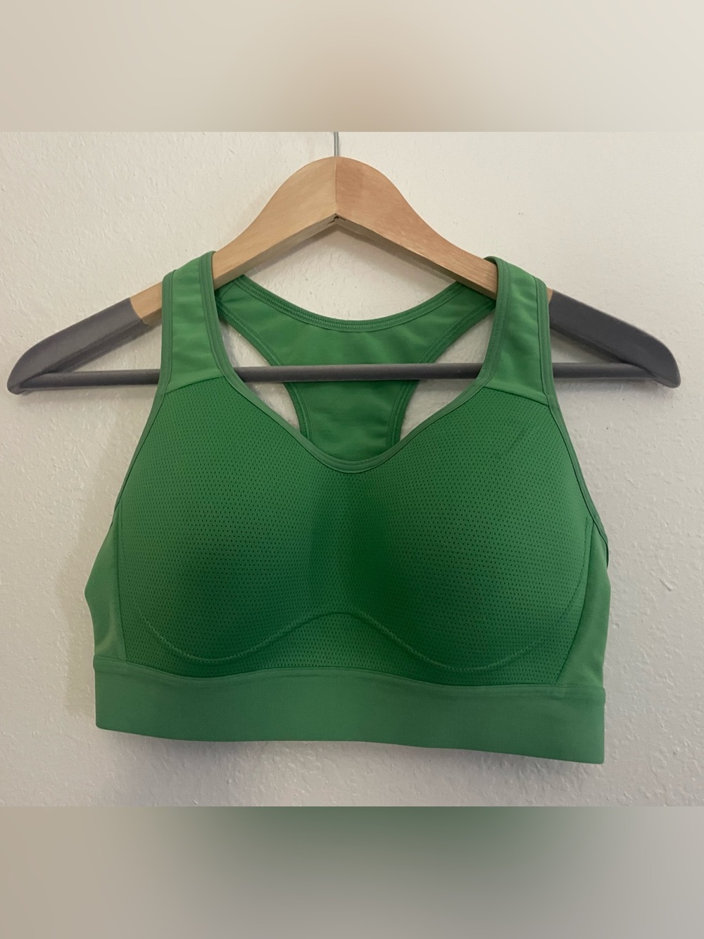 Gymshark Green High Impact Supportive Racerback Sports Bra S